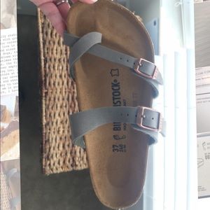 Birkenstock Mayari Sandals in Stone